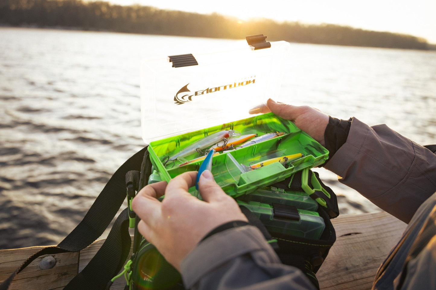 Horizontal 3500 Drift Series Tackle Bag - Green
